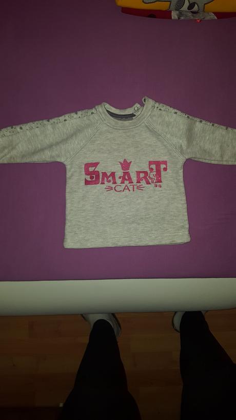 Siva mikinka š nápisom, 68