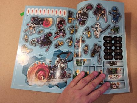 Lego ninjago 1001 stickers, 