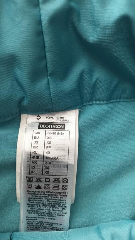 Lyžiarske nohavice, wedze,xs