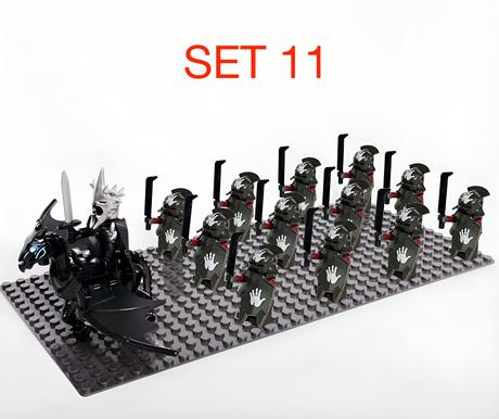 Figúrky pán prsteňov 5 typ lego, nové,