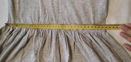 Šedé šaty, pepco,140