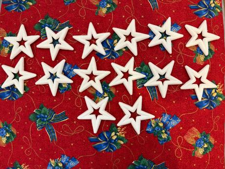 Ozdoba na stromček hviezdy,