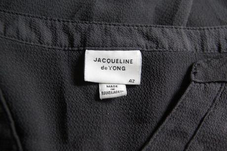 Čierna blúzka jacqueline de yong, xl, xl