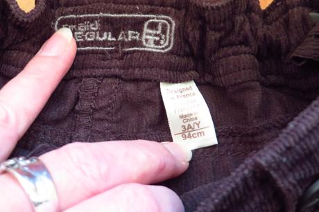 Menčestrové krátke nohavice - veľ. 92, 92