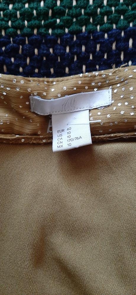 Plisovaná, spoločenská sukňa, h&m,40