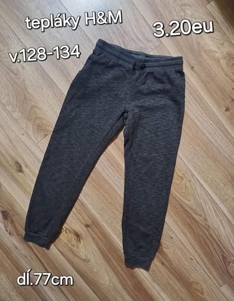 Tepláky h&m, 128