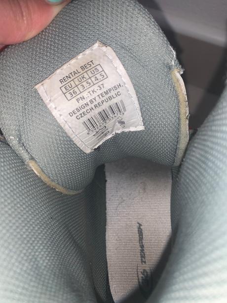 Korčule na ľad, tempish,36