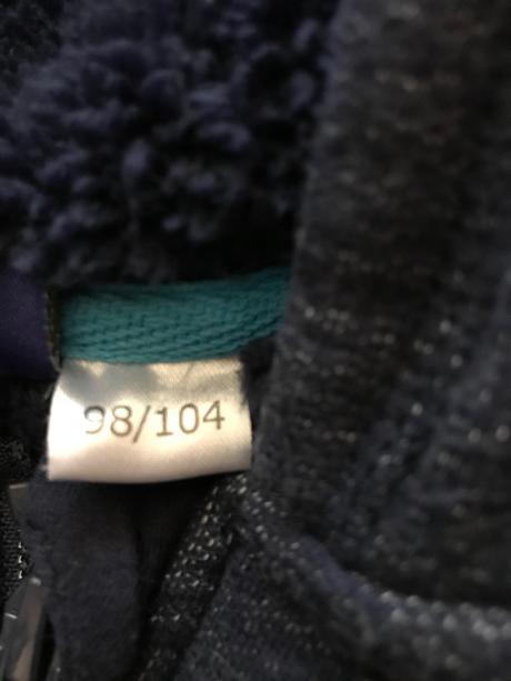 Chlapčenská mikina s kapucňou a na zips, lupilu,98