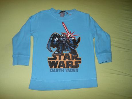 3ks tričká a 1ks mikinka h&m 86/92, h&m,92