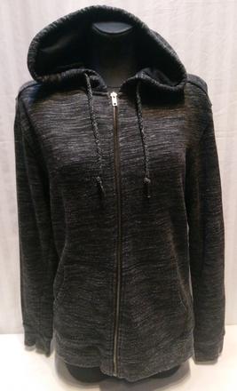 Dámska čierno sivá mikina, zara, zara,l
