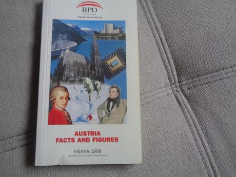 Predám ang. knihu austria facts and figures, 
