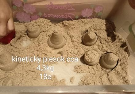 Kineticky piesok cca 4,3kg,