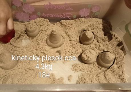 Kineticky piesok cca 4,3kg,