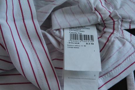 Nenosené tričko na ramienka, 0-3 mes., terranova,56