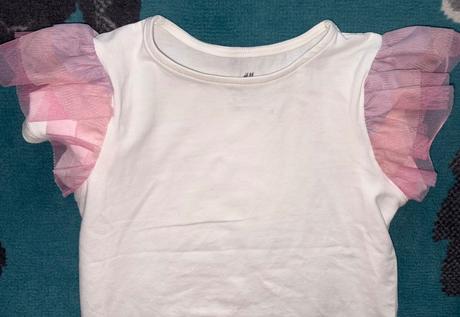 Dvojdielna súprava trička a sukne h&m v.122/128, h&m,122
