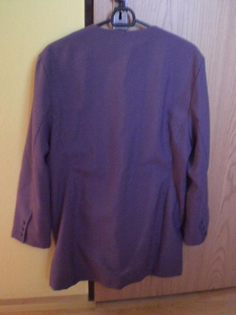 Fialové sako veľ. 38 - top stav, 38
