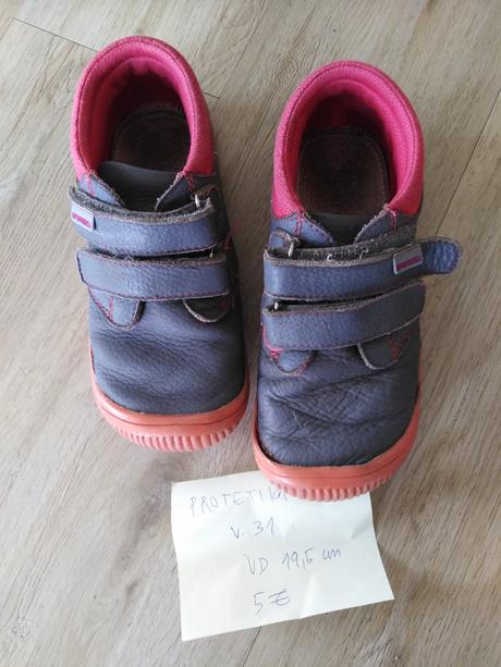 Kožené topánky protetika barefoot, protetika,31