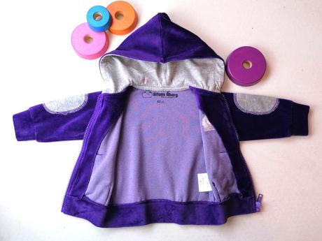 Alfons aberg - zamatová mikinka, 62