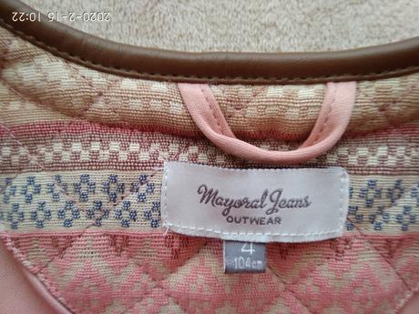 Kabátik mayoral č.104, mayoral,104