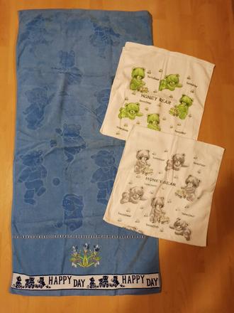 Macková osuška a 2 uteráky,