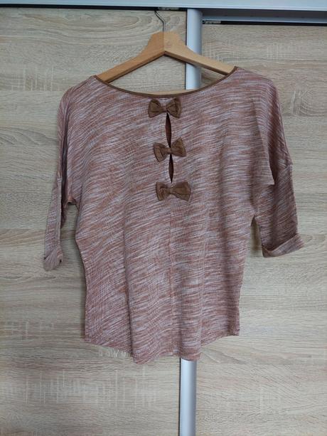 Tričko s mašličkami na chrbáte, promod,36