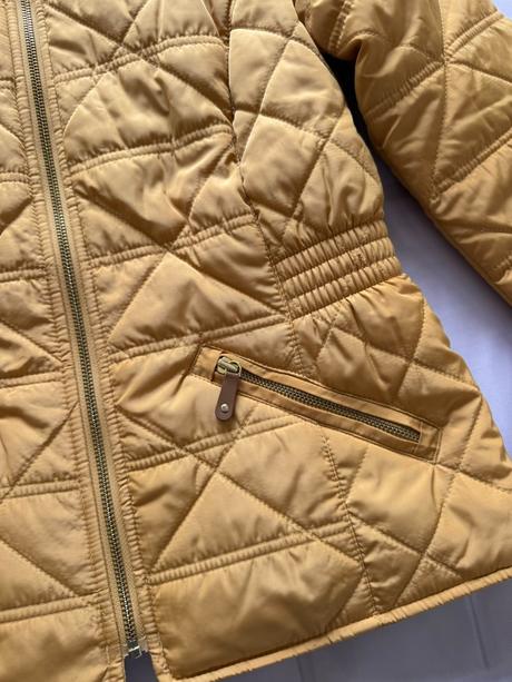 Per una - horčicová bunda + kabelka, s