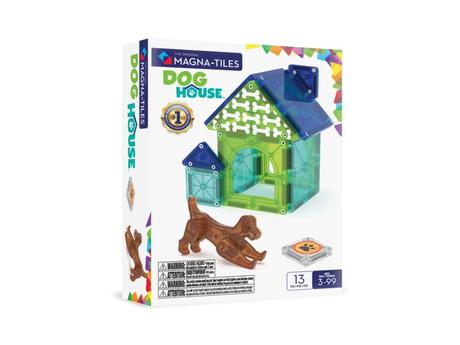 Magna-tiles dog house,