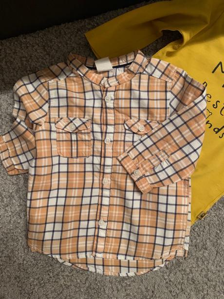 Tričko a košela74, 68–80