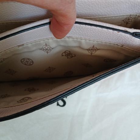 Guess pudrovo-ružová crossbody, guess