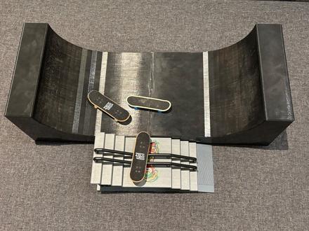 Fingerboard rampa a skatepark, 