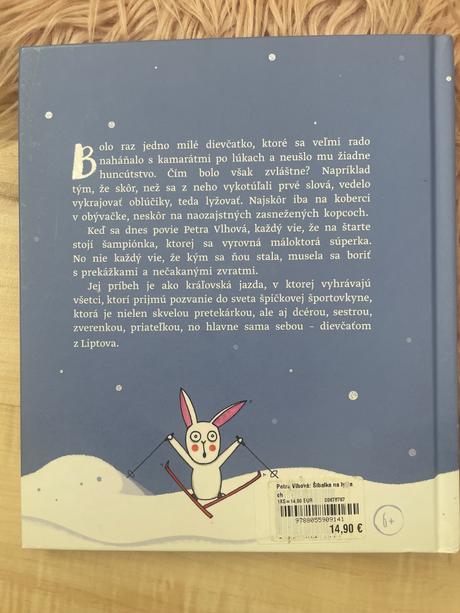 Kniha petra vlhová - šibalka na lyžiach,