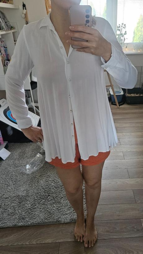 Elegantna lichotiva biela bluzka, bonprix,38