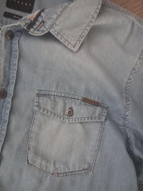 Riflova košeľa sisley, sisley,xl