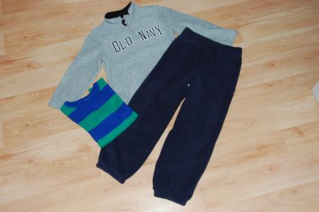 Komplet flísový, old navy,110