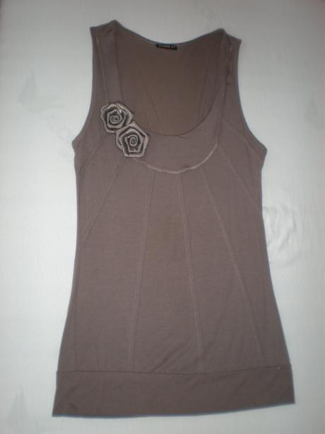 Tunika s ružičkami, xs