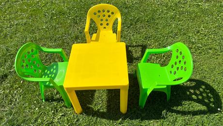 Detský záhradný nábytok,