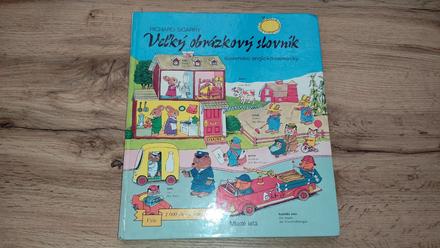 Slovensko anglicko nemecko obrázkový slovnik,