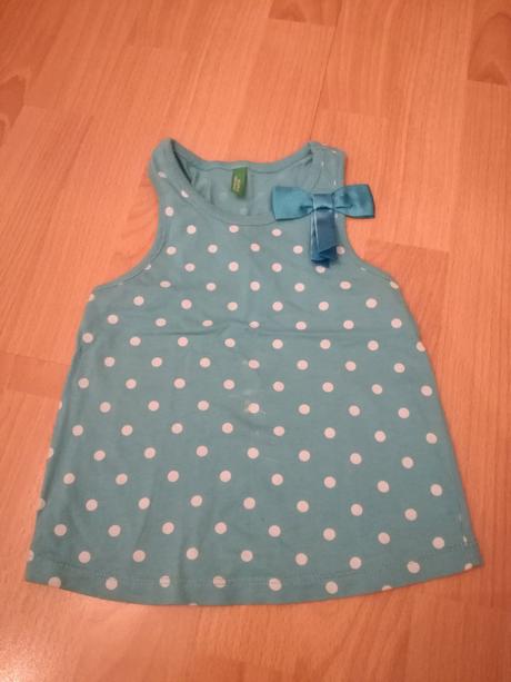 Bodkove tielocko, benetton,80