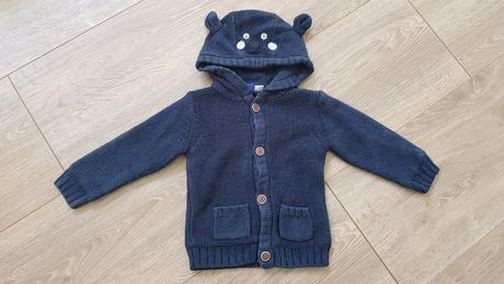 Chlapčenský sveter s kapucňou 86/92, lupilu,86