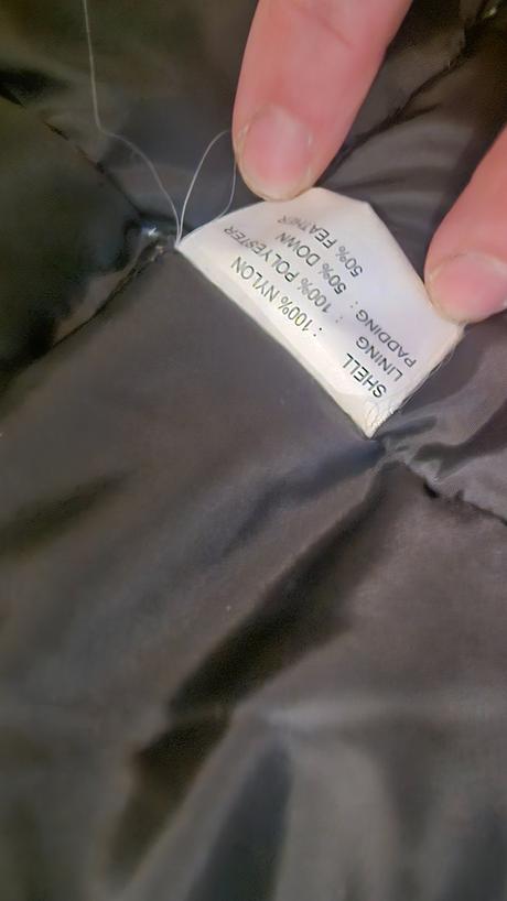 Severská švédska páperová bunda, 38