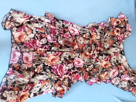 Volanikove saty, h&m,m