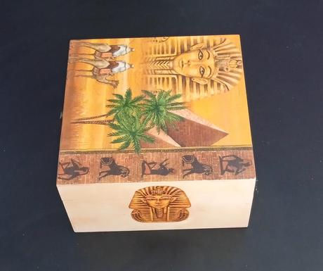 Krabicka-motiv egypt, 