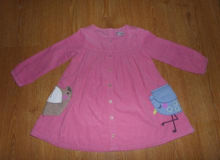 Šaty s postavičkami, next,98