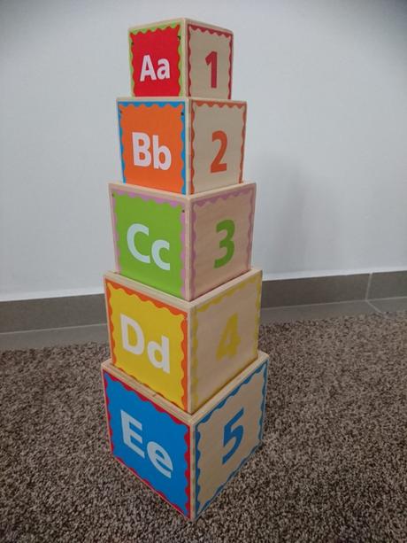 Veža hape s vkladacími tvarmi, 