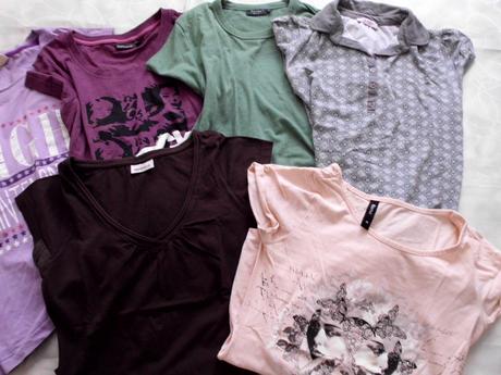 6 ks tričká s, takko,s