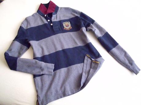 Polo tričko-mikina, gant,l