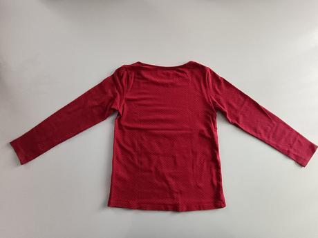 Tričko červené, h&m,122