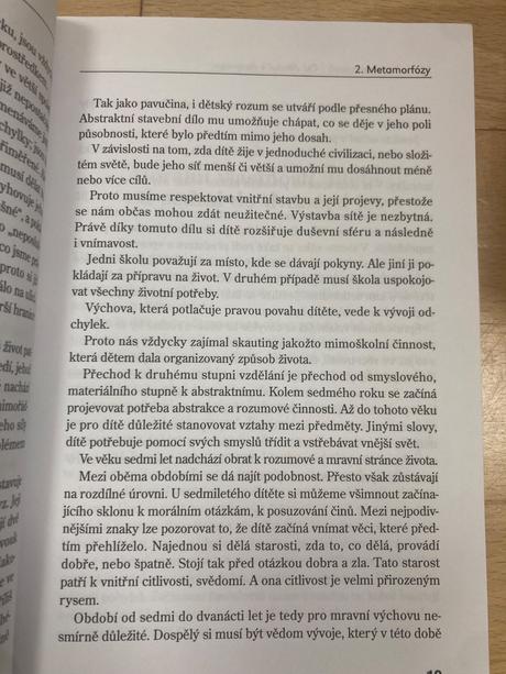 Od detstva k dospievaniu od montessori,