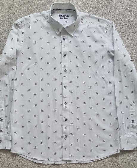 Moderná košeľa slim fit s vážkami, 40
