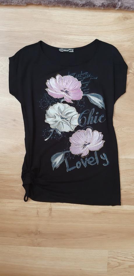 Dlhšie elastické tričko, s